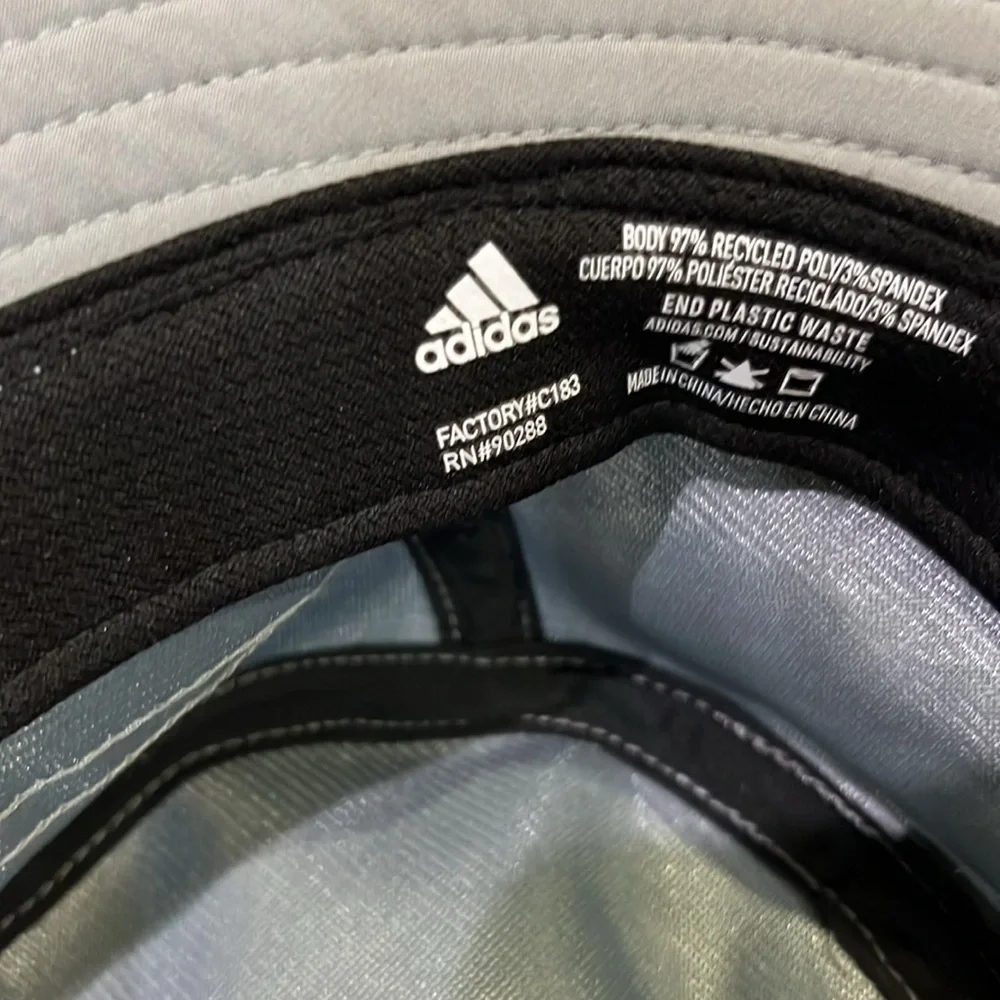 Adidas Aeroready Bucket Hat UPF 50 Gray OS  Unisex - Picture 7 of 9